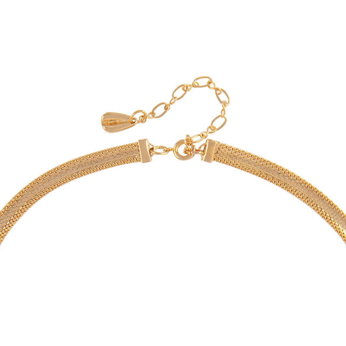 1980s Vintage Flex Collar Necklace