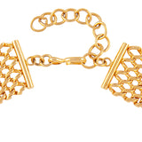 1980s Vintage Monet Articulated Collar Necklace