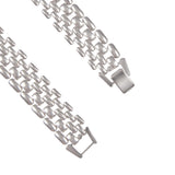 1980s Vintage Watchband Collar Necklace