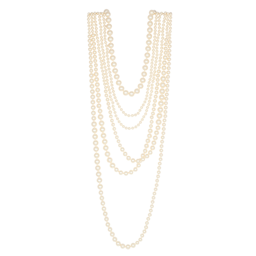 CHANEL PreOwned 2000s fauxpearl Necklace  Farfetch