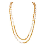 1980s Vintage Chanel Faux Pearl Necklace