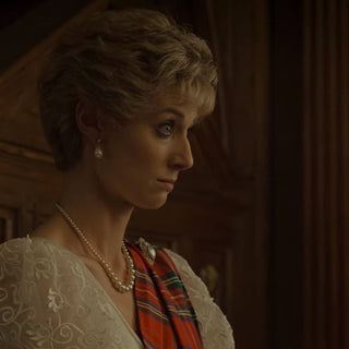 1970s Vintage Faux Pearl Necklace As Seen In The Crown Season 5