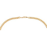 1990s Vintage Curb Chain Necklace