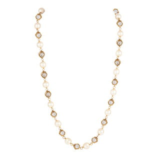 1980s Vintage Rare Chanel Faux Pearl Necklace