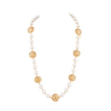1980 Vintage Rare Chanel Faux Pearl Statement Necklace