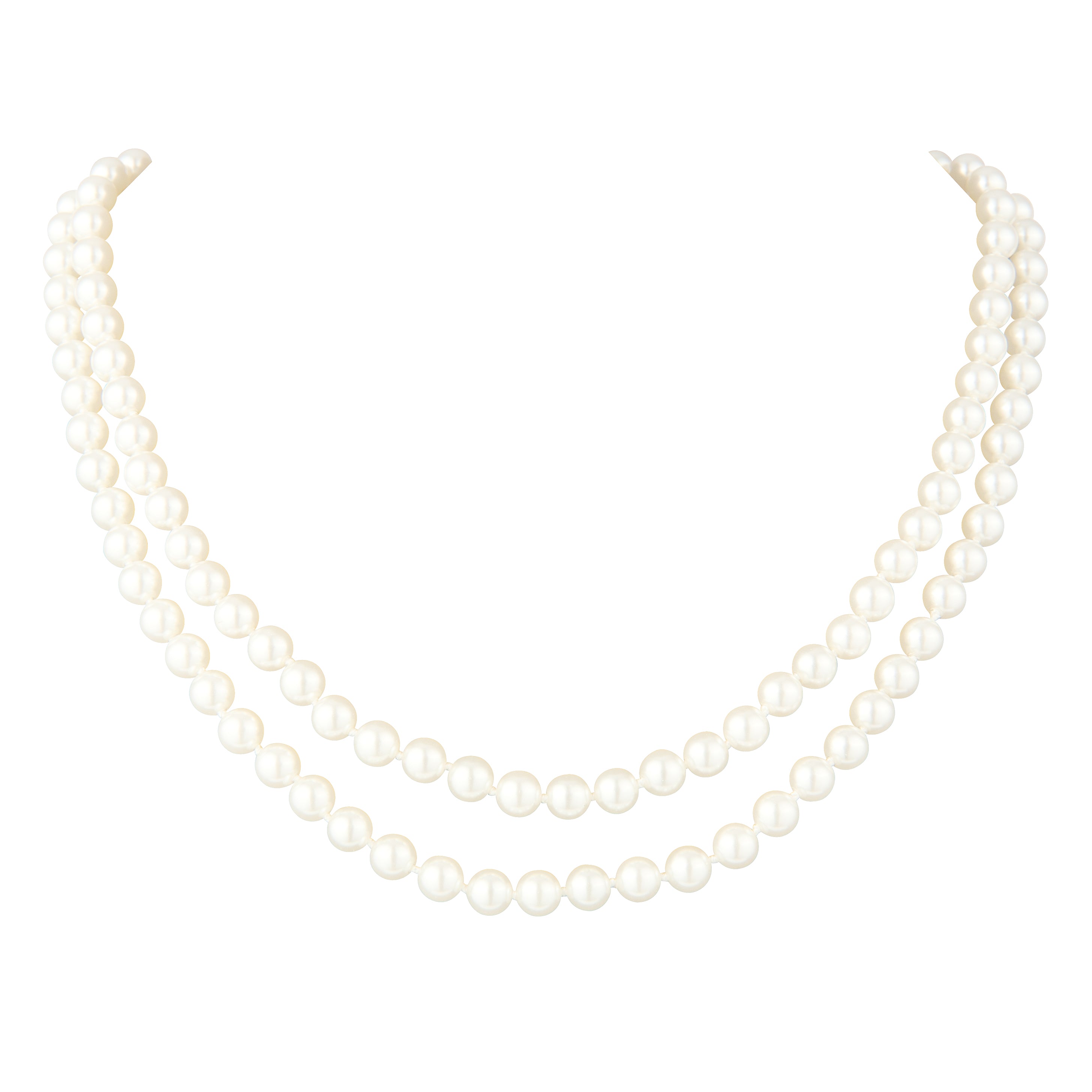 1970s Vintage Faux Pearl Necklace