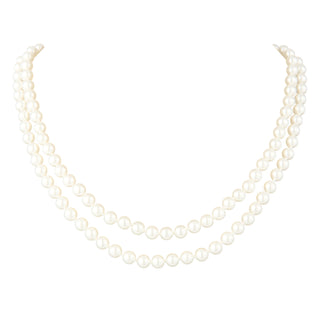 1970s Vintage Faux Pearl Necklace