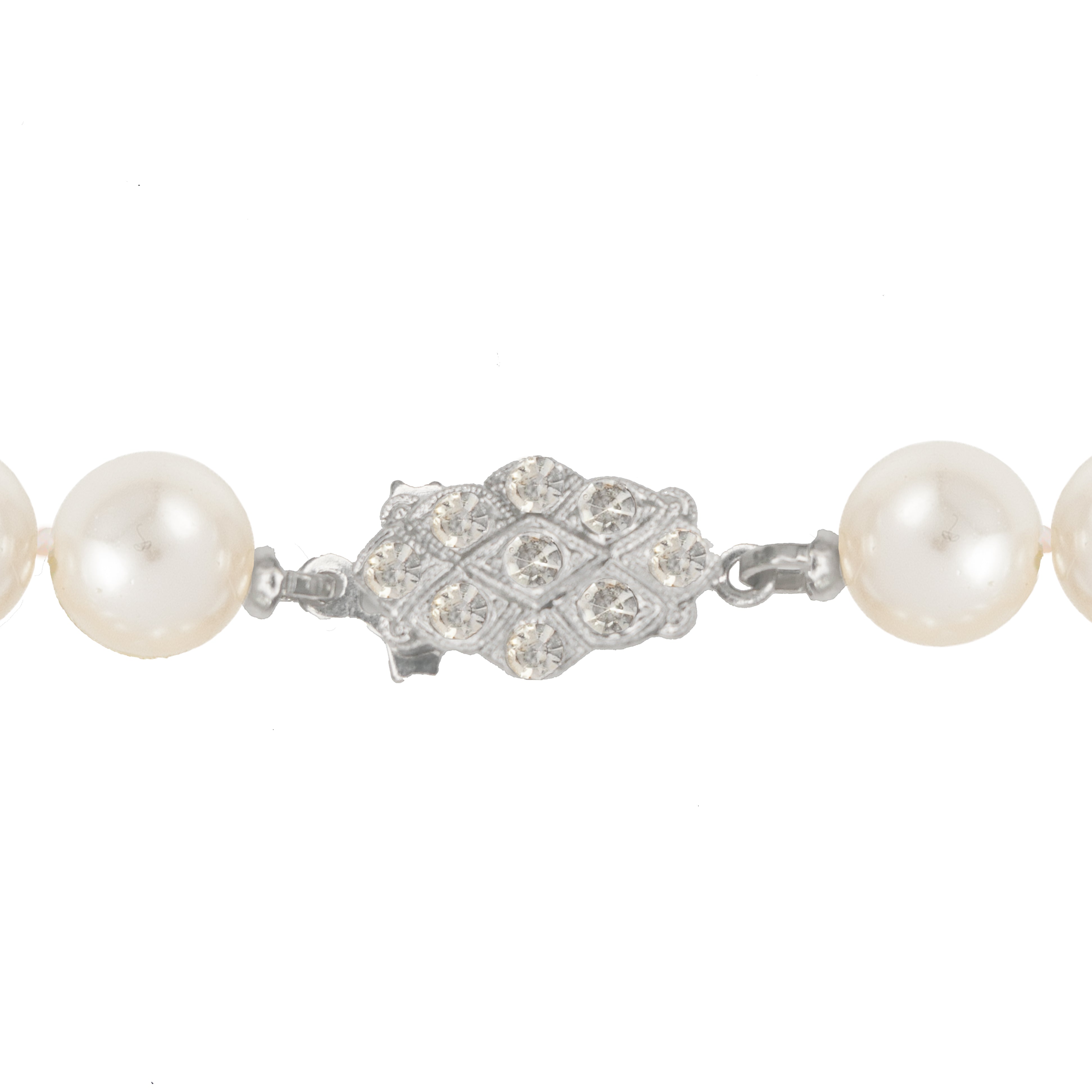 1970s Vintage Faux Pearl Necklace