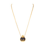 1990s Rare Vintage Gucci Perfume Bottle Pendant Necklace