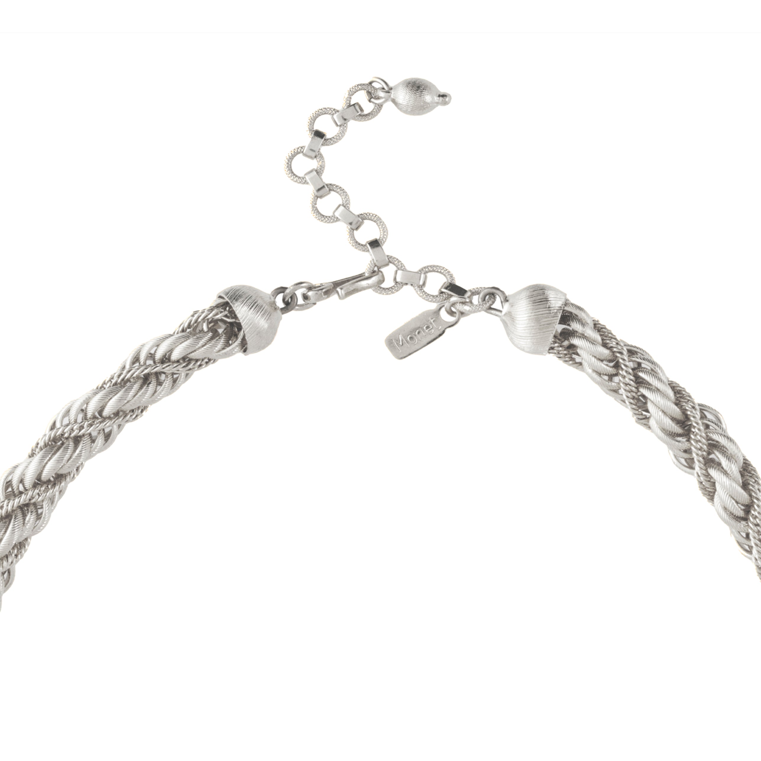 1980s Vintage Monet Rope Chain Necklace