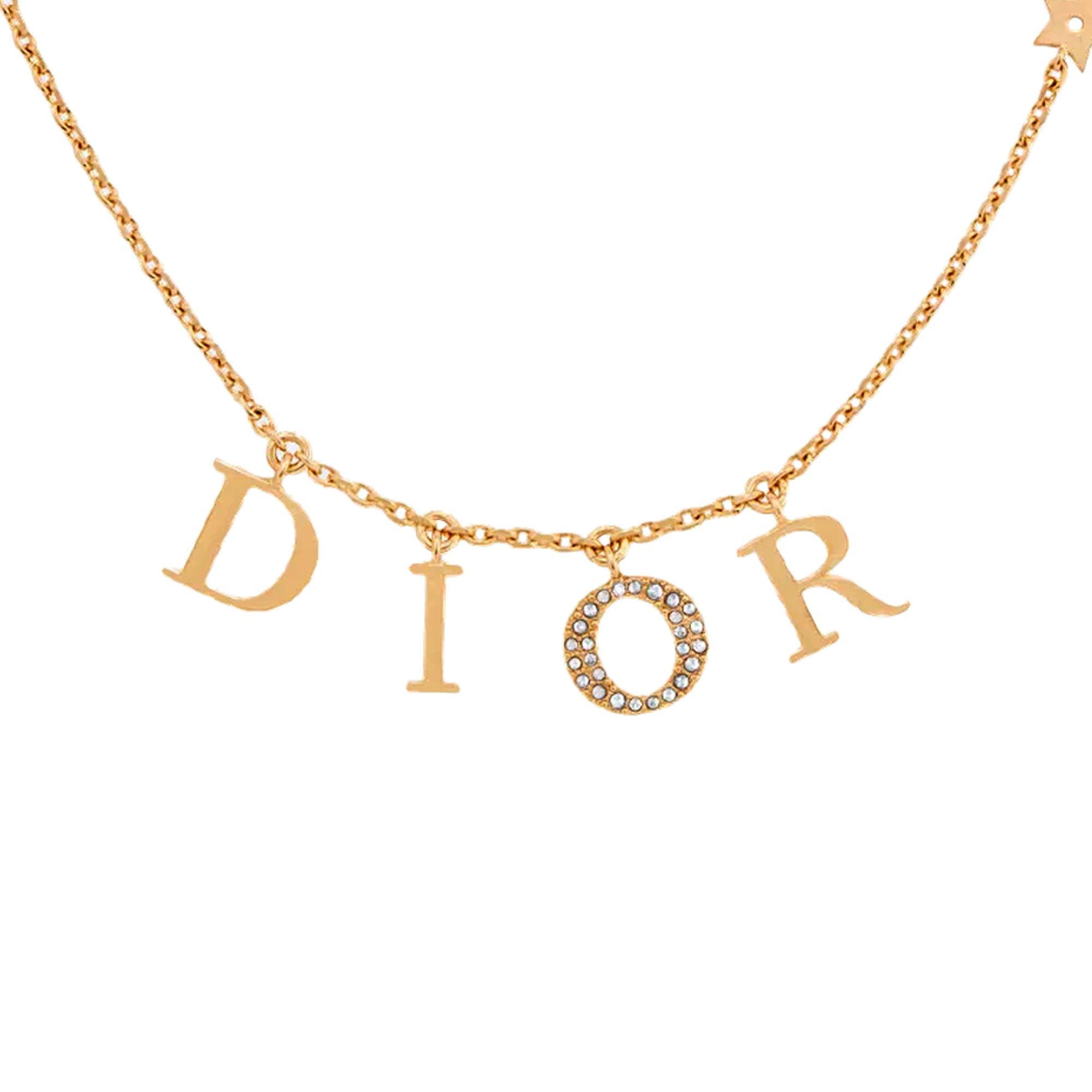 Pre-Loved Christian Dior Charm Necklace