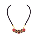 1980s Vintage Cloisonné Necklace