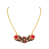 1980s Vintage Cloisonné Necklace
