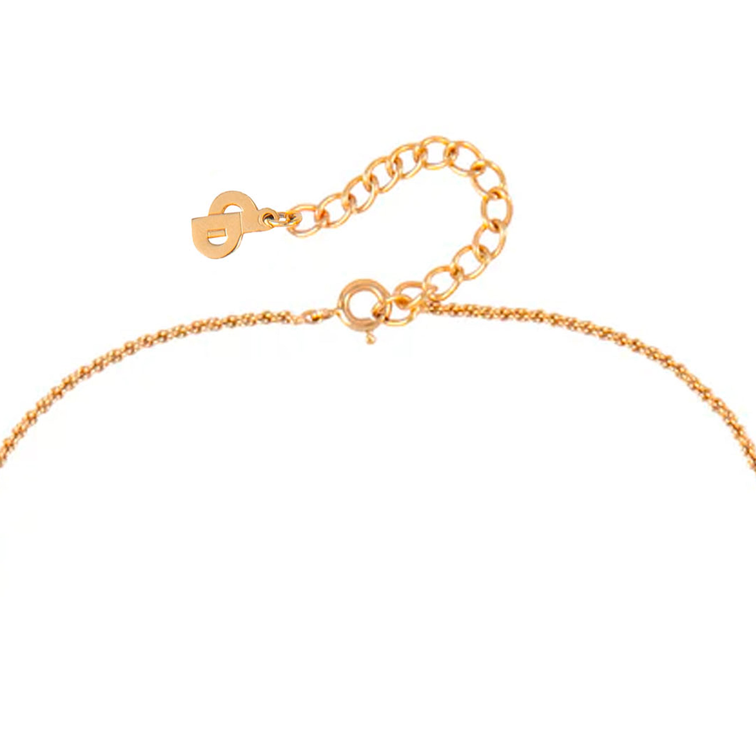 1980s Vintage Christian Dior Ruby Red Pendant Necklace