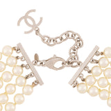 2016 Chanel Multi Strand Faux Pearl Necklace