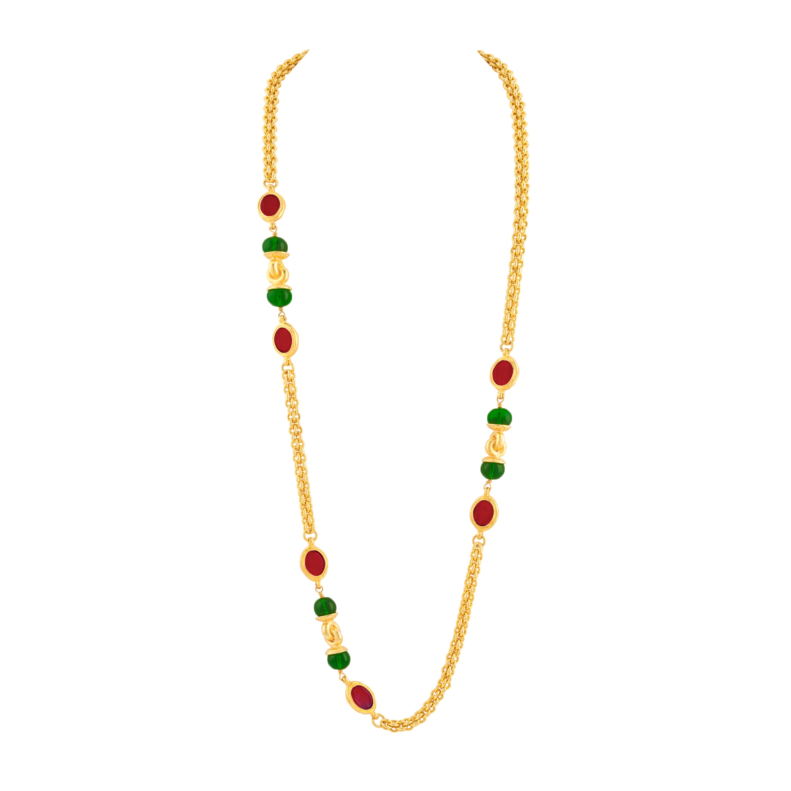 1980s Rare Vintage Chanel Gripoix Necklace