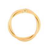 1980s Vintage Givenchy Flex Twist Collar Necklace