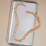 1980s Vintage Swarovski Pearl Necklace
