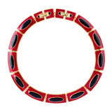 1980s Vintage Monet Geometric Collar