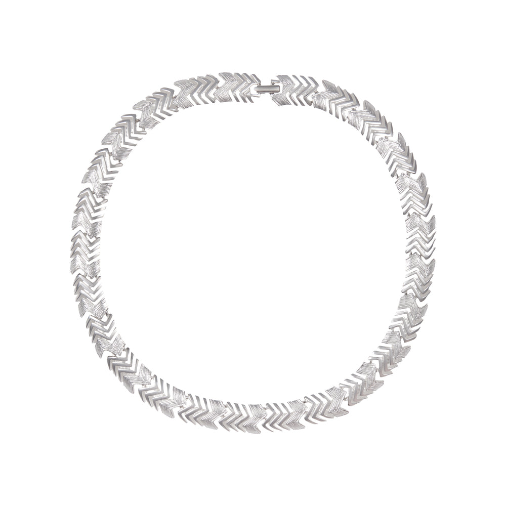 1970s Vintage Napier Silver Necklace