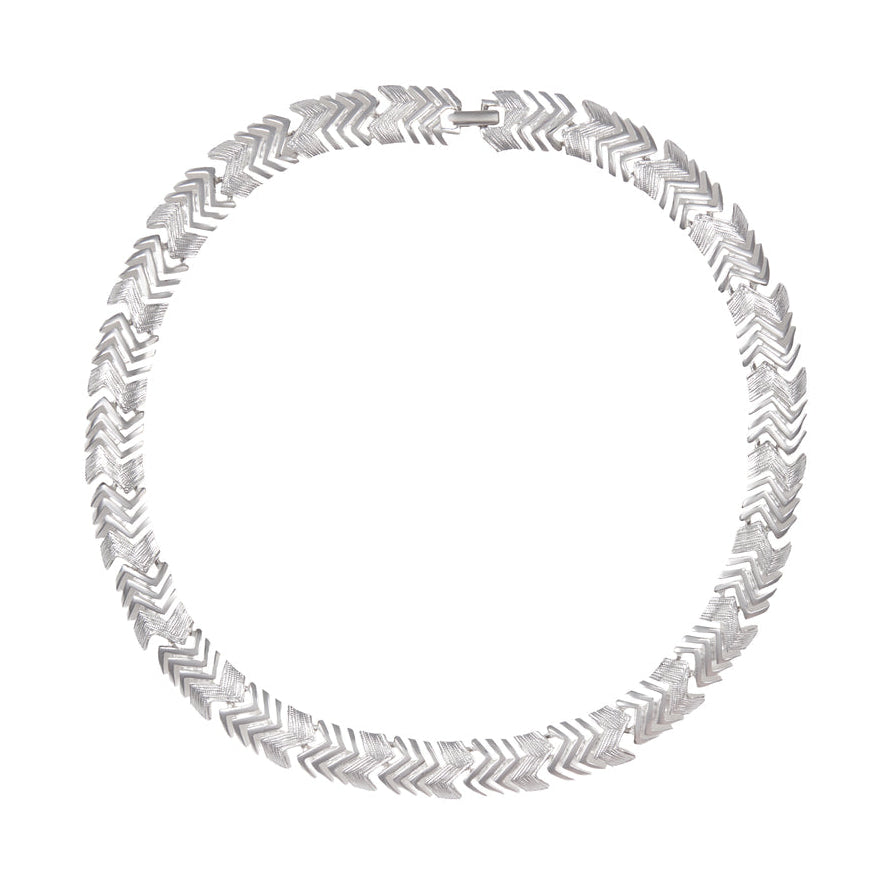 1970s Vintage Napier Silver Necklace
