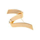 1980s Vintage Monet Zigzag Brooch