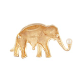 1980s Vintage Monet Elephant Brooch