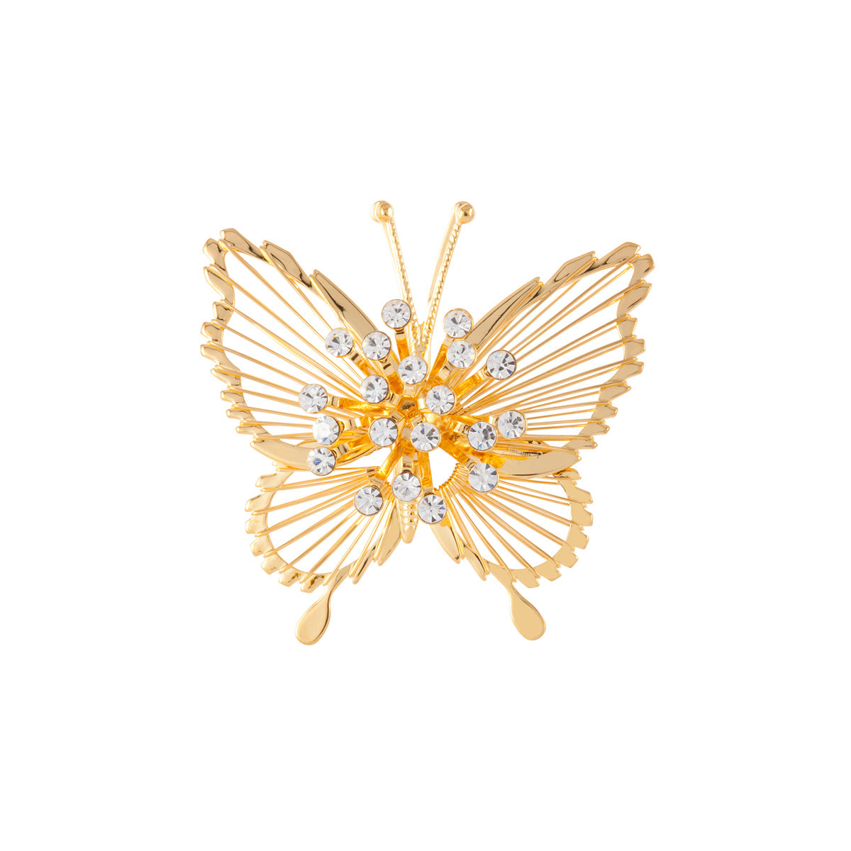 1980s Vintage Butterfly Brooch