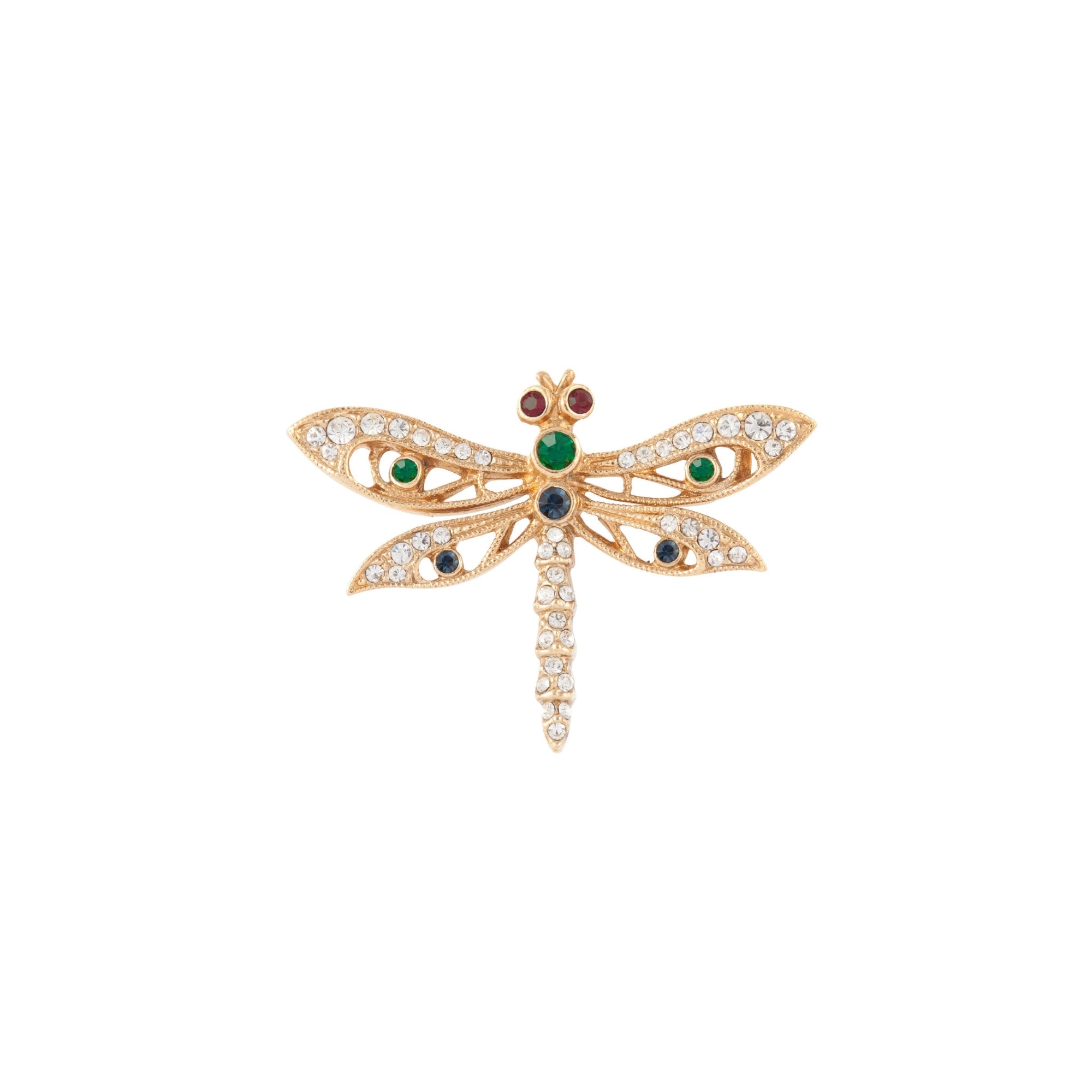 1980s Vintage Attwood & Sawyer Dragonfly Brooch