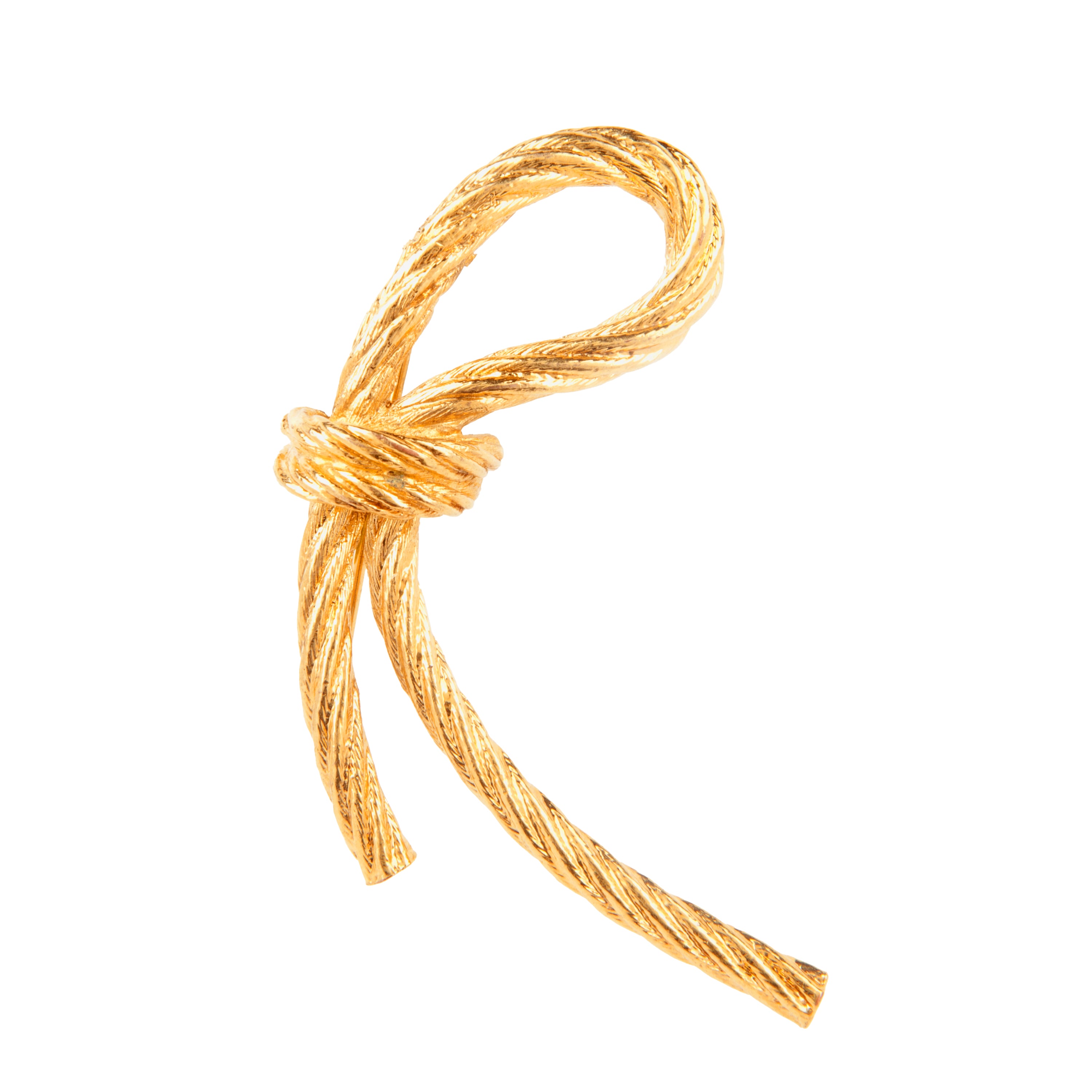 1980s Vintage Christian Dior Bow Brooch