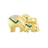 1980s Vintage Monet Elephant Brooch