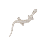 1980s Vintage Attwood & Sawyer Lizard Brooch