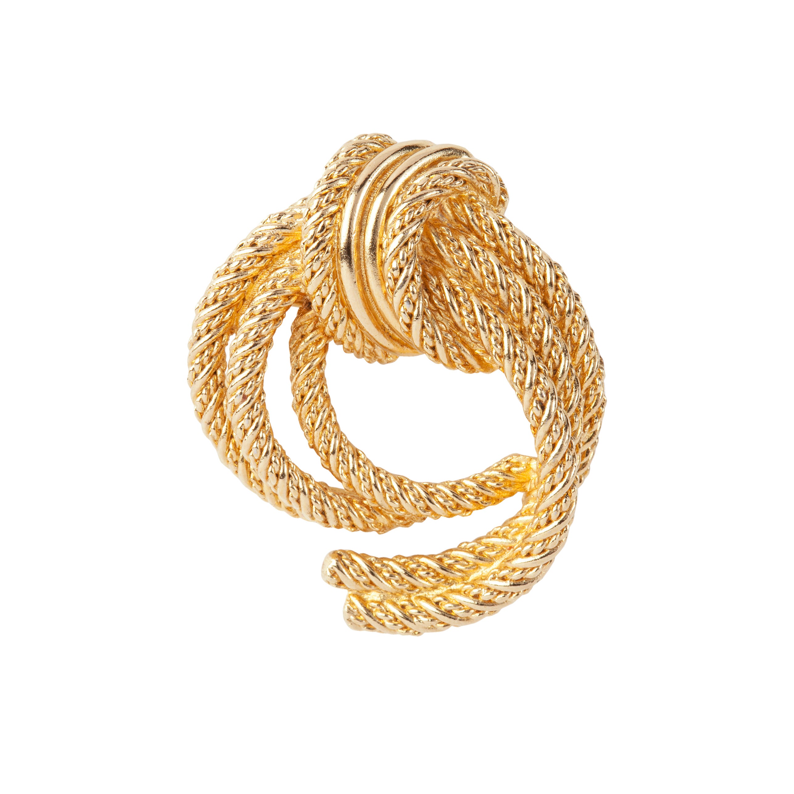 1980s Vintage Christian Dior Knot Brooch