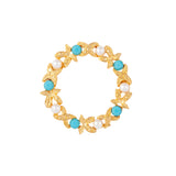 1980s Vintage Wreath Brooch