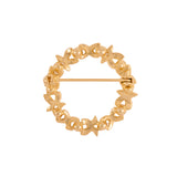 1980s Vintage Wreath Brooch