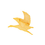 1980s Vintage Cloisonné Flying Goose Brooch