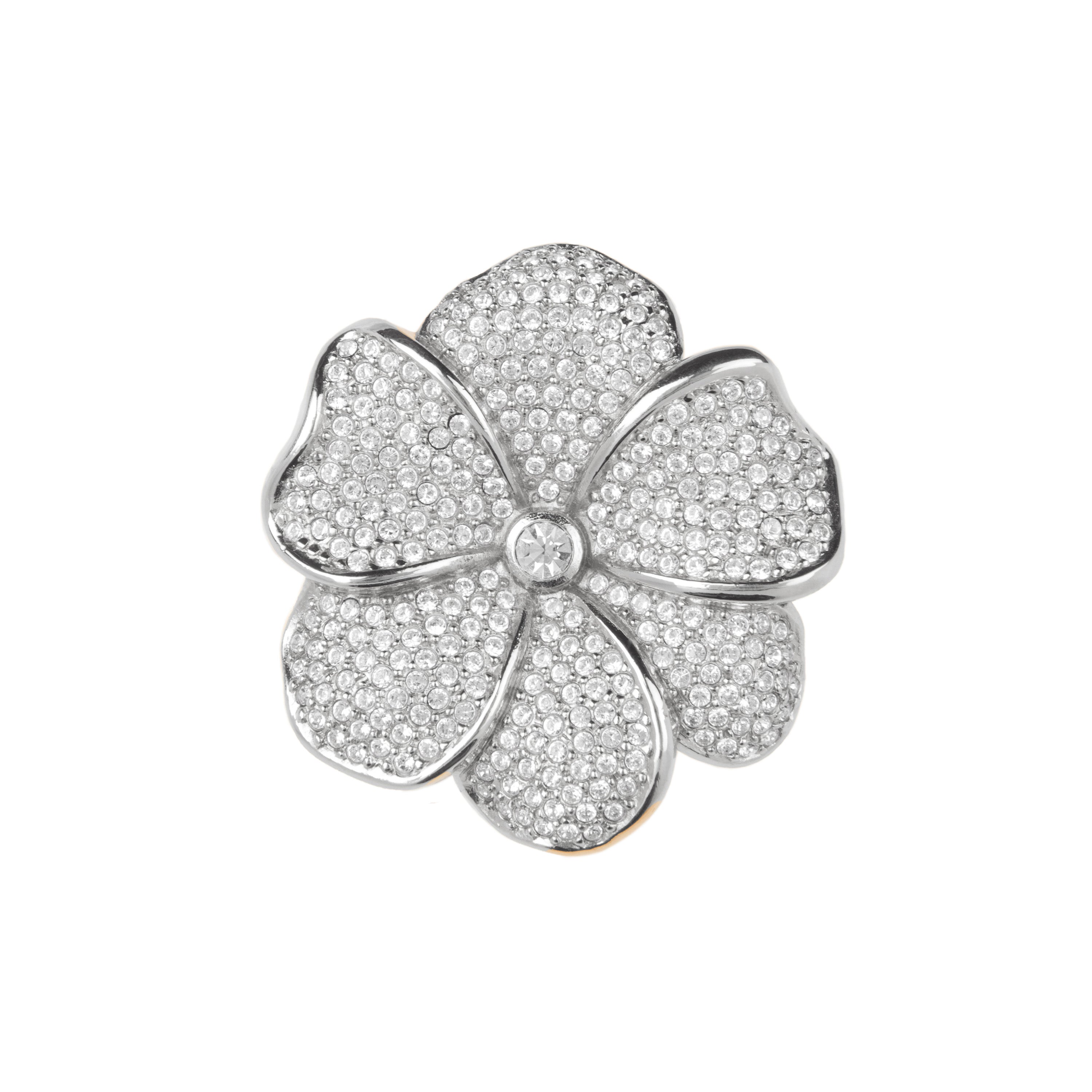 1980s Christian Dior Magnolia Flower Brooch