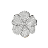 1980s Christian Dior Magnolia Flower Brooch