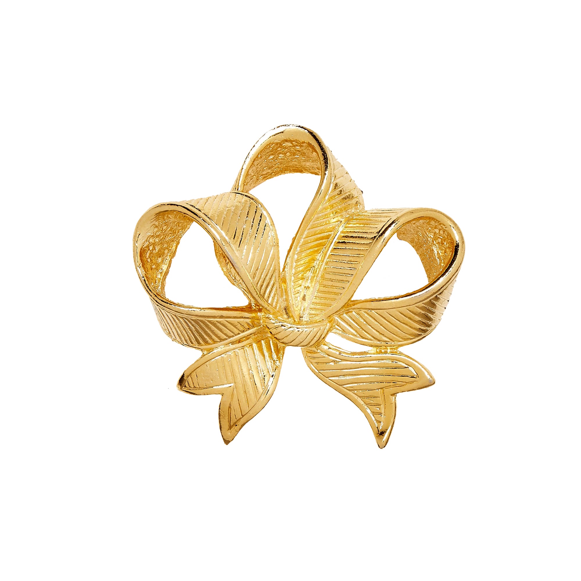 1980s Vintage Bow Brooch