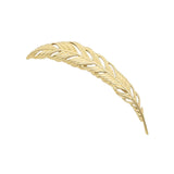 1970s Vintage Monet Leaf Brooch