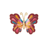 1980s Vintage Cloisonné Butterfly Brooch