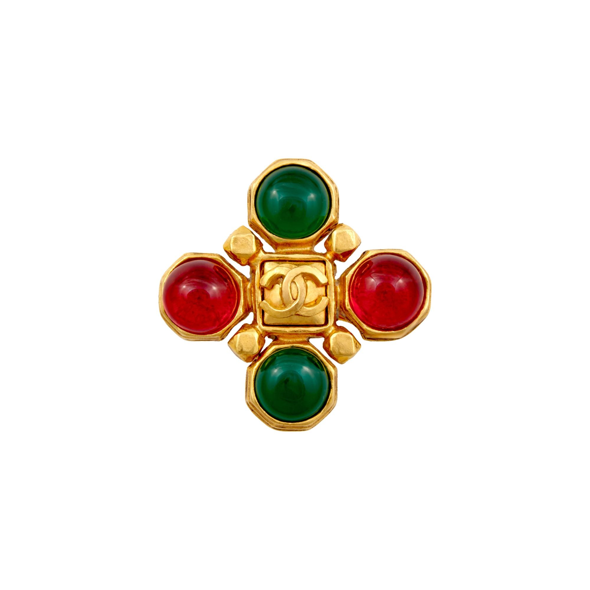 1997 Vintage Chanel Byzantine Revival Brooch