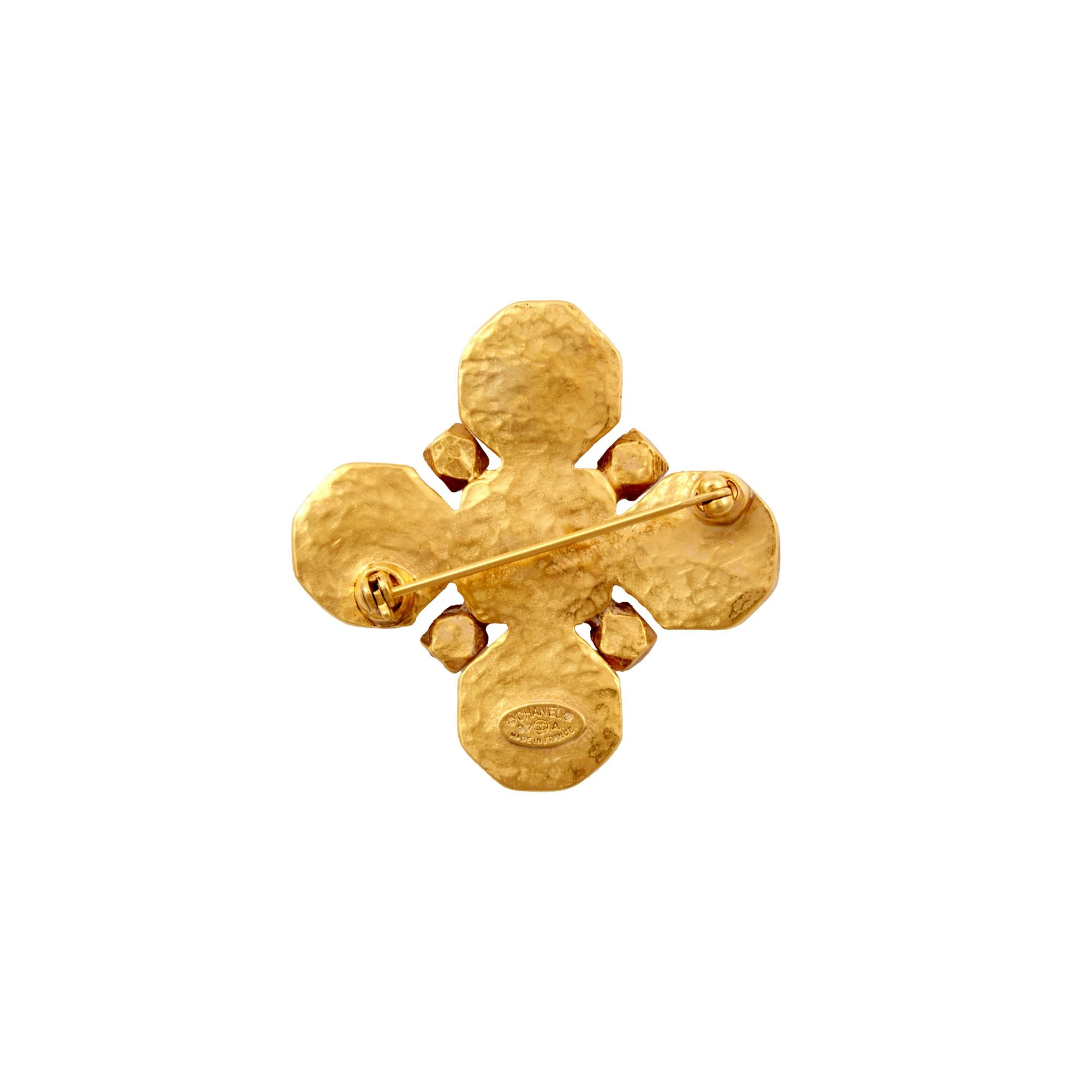 1997 Vintage Chanel Byzantine Revival Brooch