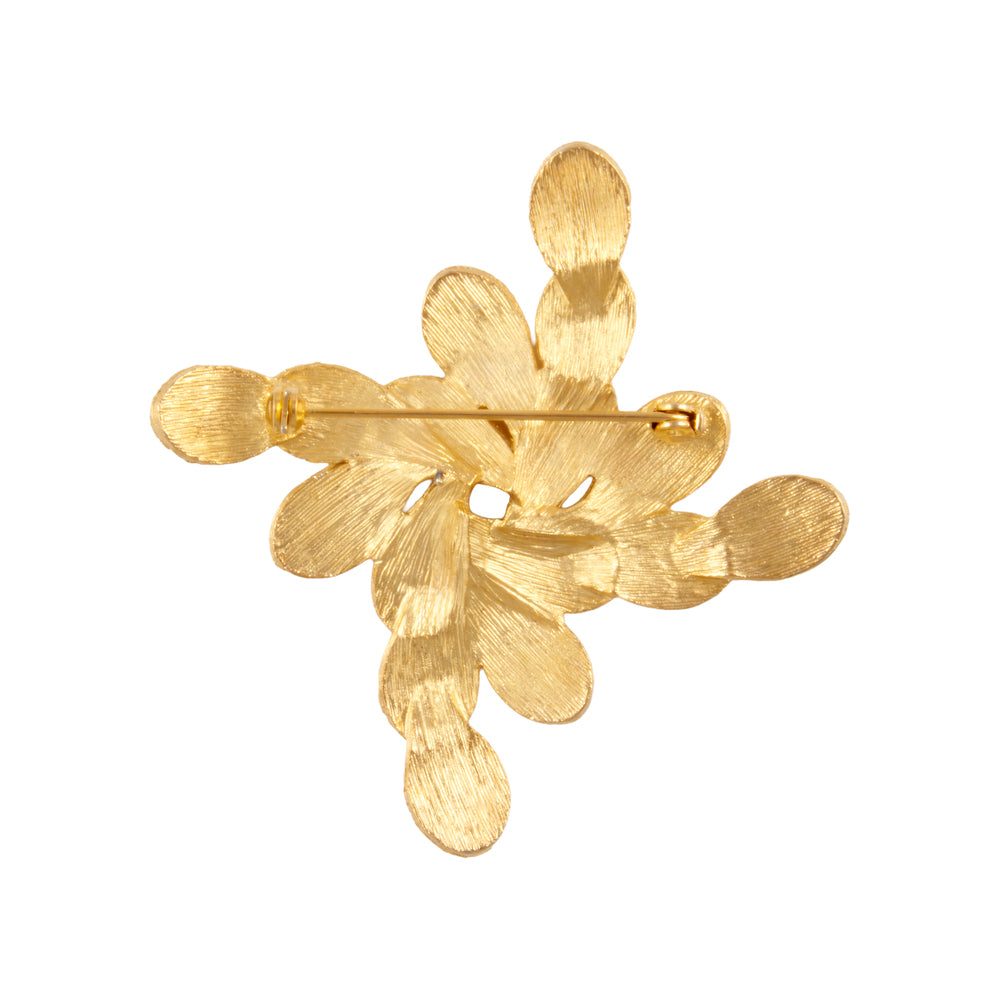1990s Vintage Abstract Brooch