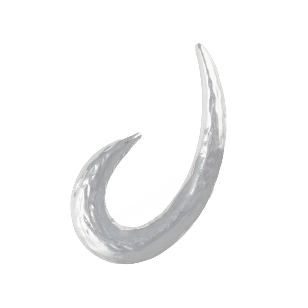 1990s Vintage Stylised Curl Brooch