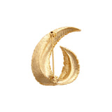 1980 Vintage Stylised Swirl Brooch