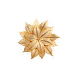 1980s Vintage Stylised Floral Brooch