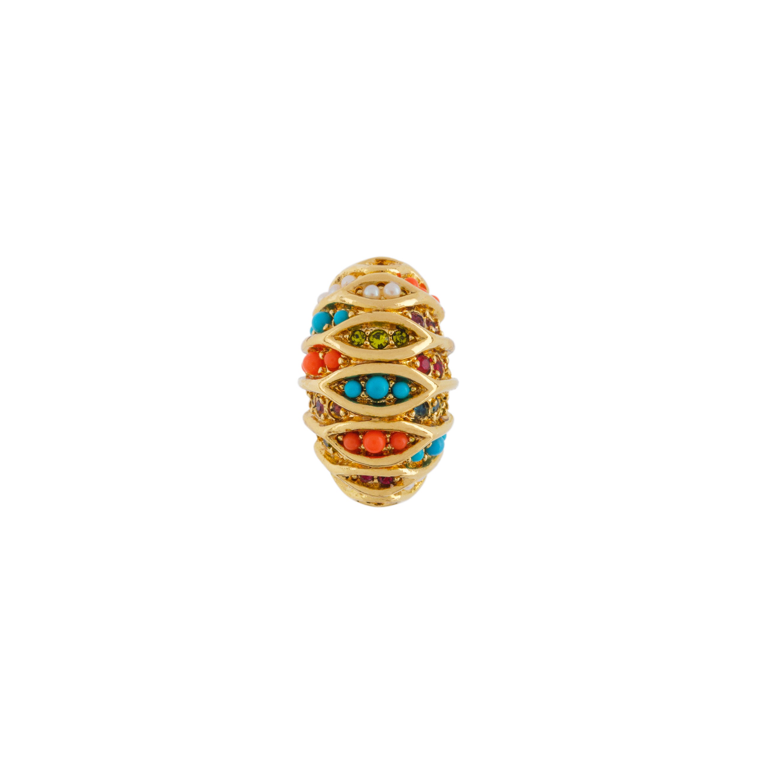 1980s Vintage D'Orlan Colourful Ring