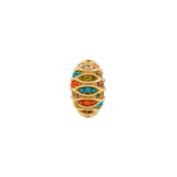 1980s Vintage D'Orlan Colourful Ring