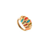 1980s Vintage D'Orlan Colourful Ring